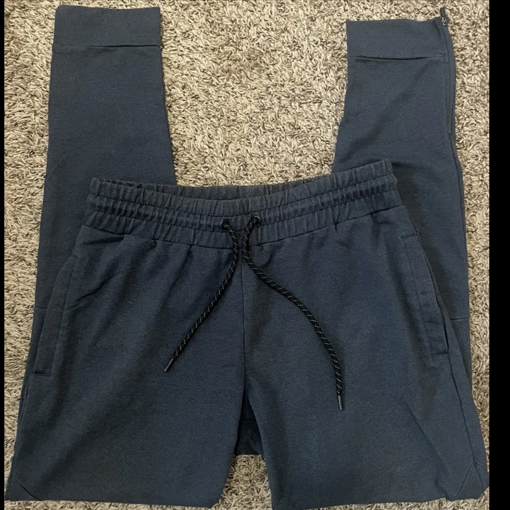 Alphalete V2 Mens Joggers Navy Blue Medium Sweatpants